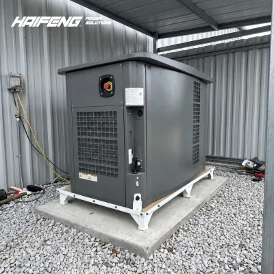 OEM Custom 15kW NG LPG Standby Generator for North America Home 60Hz EPA Certified Quiet Natural Gas Backup Generator Set