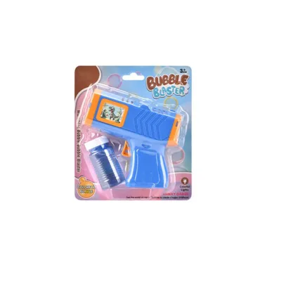 Hot Selling Automatic Electric Colorful Bubble Toys Bubble Gun Machine W/Light