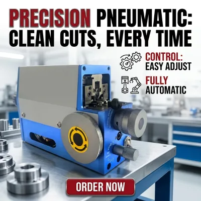 Premium 1-20mm Inductive Pneumatic Wire Stripper Sensor Triggered No Foot Pedal 0.03-2mm² Electronic Cable Stripping Machine