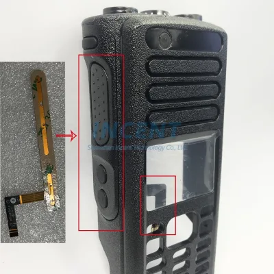 Silicone Rubber PTT Key Flexible Printed Circuit Board Contact for DP4800 DP4801 XiR P8668 Digital Two-way Radio