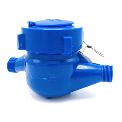 Reliable Easy Installation Water Meters with Plastic Casing Mechanical Design