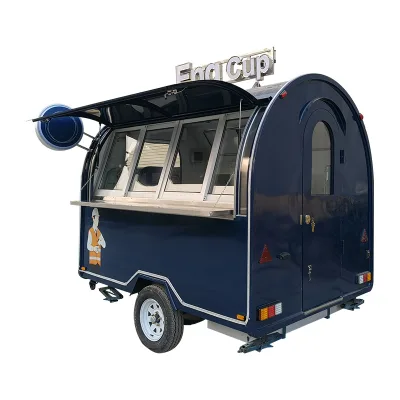 Commercial Mobile Food Trailer for Street Food Operations