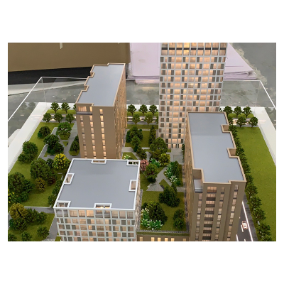 Miniature School Architectural Building Models Property Model Architectural Residential Building