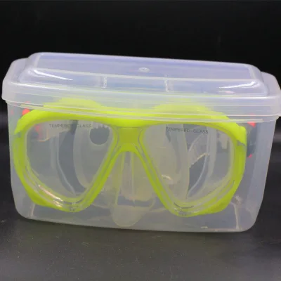 Pressure-proof Diving Goggles Box PP Snorkeling Mirror with Storage Box Swimming Goggles Plastic Box