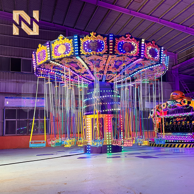 Theme Amusement Park Sliding Rides Attraction Luxury Fiberglass Steel 36p Capacity