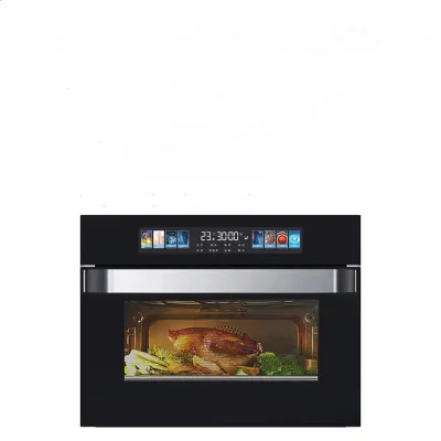 40L Built-in Intelligent Combined Steam Oven with Glass Door, Rotating Convectionsuitable for Both Home and Commercial Kitchens