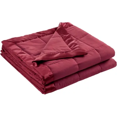 Custom High Quality Heavy Ice Cold Queen Size Anxiety Relief Therapy Sensory Gravity Weighted Blanket for Anxiety Disorder