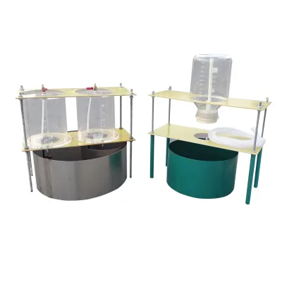 Double Ring Permeability Test Water Injection Test Soil Permeability Tester Soil Permeameter Double Ring Penetration Testing Dev