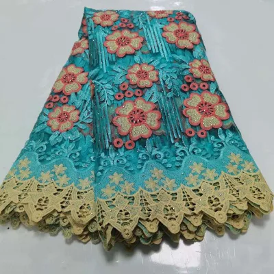 AL2725E 2020 New Design Net Lace and Guipure Fabric French Nigeria
