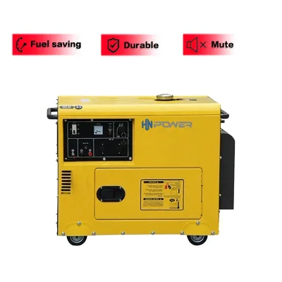 Weichai/Yuchai 6.2KVA AC 3-Phase Ultra-Silent Diesel Generator Home Use 230V/400V Frequency 50/60Hz 1500rpm"