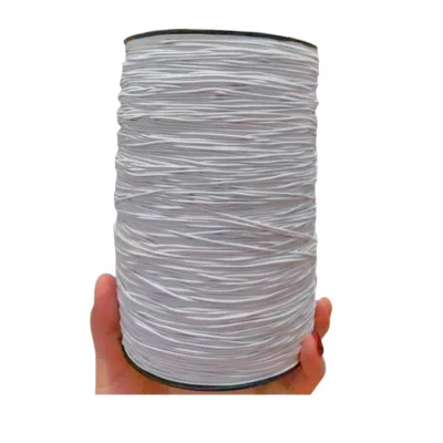 KUNJIN 1.2mm/800m Strong Cord Orange Round Elastic Rope Elastic Rope Heavy Stretch Round String Elastic Cord for Tying Machine