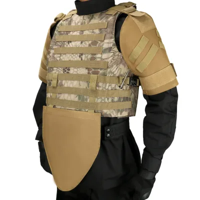 New Arrival Whole Body Shoulder Sides Groin Neck Protect Vest Camo Molle System Tactical Vest Heavy Duty Plate Carrier Vests