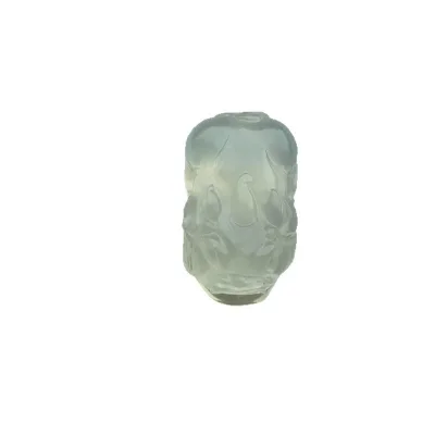 Xiu Stone Small fox Toad Charm, Jade Bracelet and Necklace Accessories, fox Toad Jade Necklace Ornaments