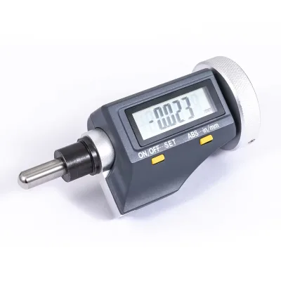 Dasqua High Accuracy 0-15mm Electronic Micrometer Head 0-25mm Digital Micrometer Head 0.001 Resolution Cabezal Micrmetro