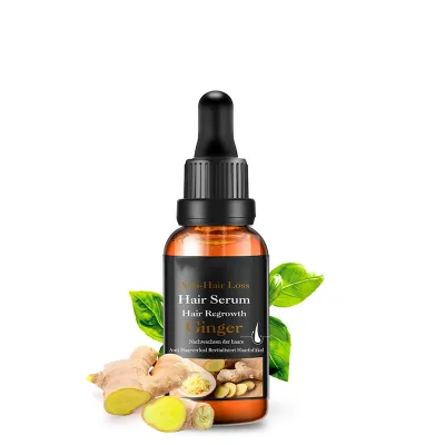 Aixin Private Ginger Enhance Hair Elasticity Toughness Repair Follicles Strong Hair Growth Loss Treatment Ginger Hair Serum