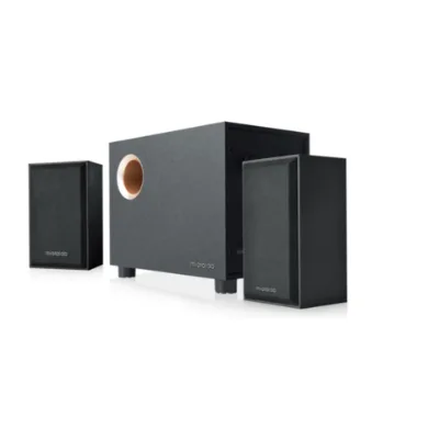2.1 Desktop Speaker with Remote Control, Small Classic 2.1 Multimedia Speaker, Wireless FM Speakers