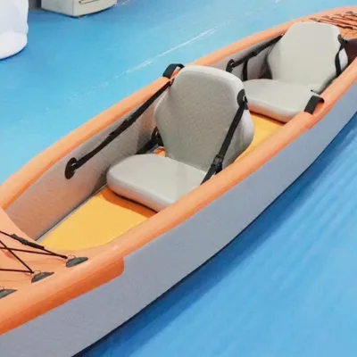 Drop Stitch Inflatable Kayak Seat With Adjustable Strap Inflatable Kayak Sup Seat for Boat Seats