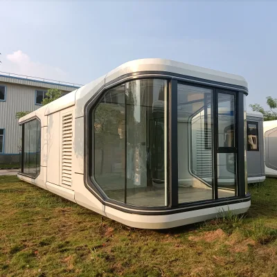 Bestseller Modern Insulated Space Capsule Cabin, Soundproof Full Furnished for Scenic Glamping Space Capsule Cabin