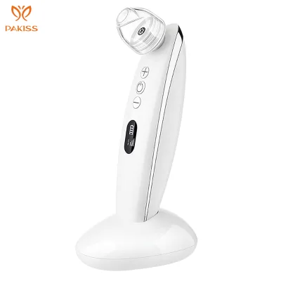 Paksis Facial Pore Cleaner Blackhead Extractor Suction Rechargeable Hand Held ABS Plastic CE/FCC/ROHS Certified 1 Year Warranty