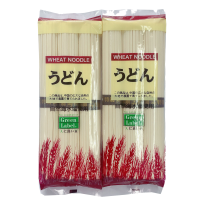 Wholesale Low Calorie Pasta Spaghetti 300g Instant Japanese Dried Udon Noodle