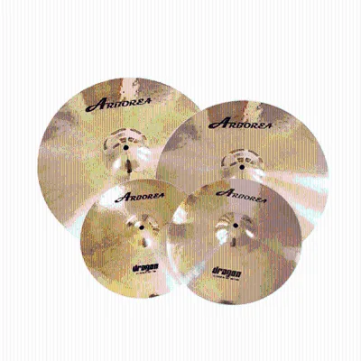 Arborea Dragon Series 4 P C S 14"Hi-hat+16"Crash+20"Ride+Cymbal Bag for Professional Performance