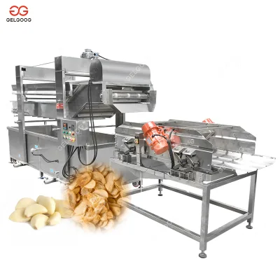 Gelgoog Deep Fry Onion Production Garlic Chip Frying Line Crispy Fried Garlic Granules Flakes Processing Machine