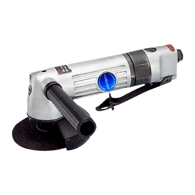 AUTOMASTER 5" Heavy Duty Air Angle Grinder 11000 RPM 1/4" Air Inlet 1 Year Warranty Model 663-8100