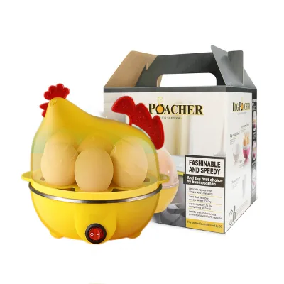 New Arrival Kitchen Cookware 7 Egg Boiler Machine Electric Egg Cooker Egg Steamer