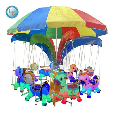 Custom Kids Amusement Rides Commercial Electric Carousel for Amusement Park for Happy Girl