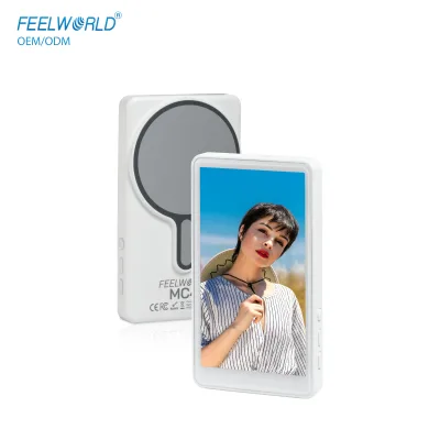 FEELWORLD MC4 Versatile Magnetic Back Phone Camera Monitor Factory Wholesale Wireless Magnetic Back Screen