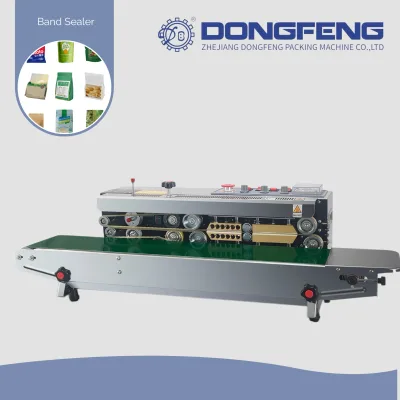 Aluminum Foil Bag Ink Wheel Printing Band Continuous Bag Sealing Machine Automatic Sealer High Efficient Package Commercial Use