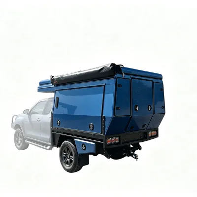 Liftoff Chassis Mount Pop Top Truck Camper Canopy Electric Lift Roof Camping Camper