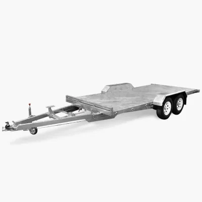 3000 Kg 16*6.6 Ft Tandem Car Tow Dolly Trailer Car Used Trailers