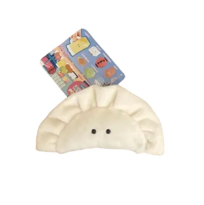 Botu Cartoon Creative Dumpling Plush Bag Pendant Funny Keychain