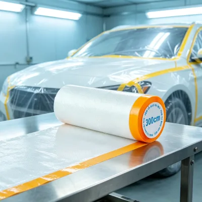 Static Cling Masking Film Roll No Residue Paint Protection Film for Construction Decoration Hardware Tools