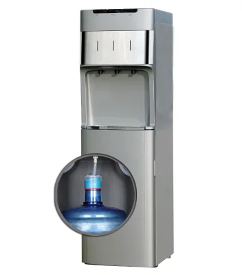 BY1185 Aquart Bottom Load Water Dispenser Safety Lock Holds Electric Stand Plastic 500W Fhomespare Parts Hot Cold Tri-temp Child