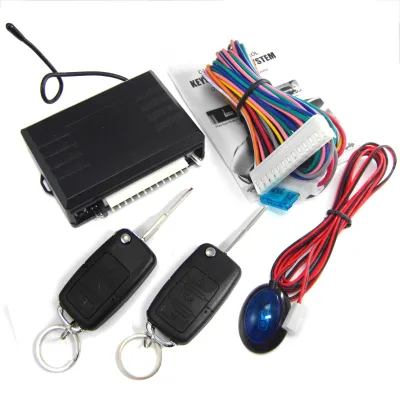 Flip Key Remote Keyless Entry System for Toyota Car 12V Central Lock Locking System with LED Indicator Car Alarm