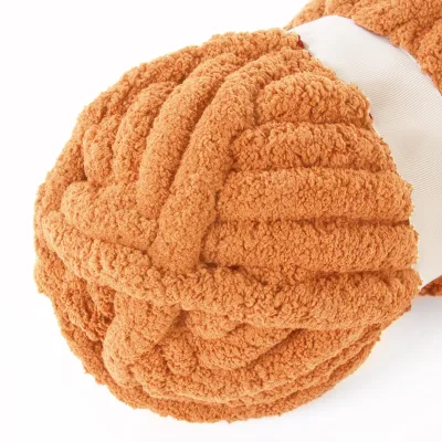 Chunky Chenille Yarn for Blanket Sacrylic Chunky Yarn 2cm Chunky Chenille Yarn