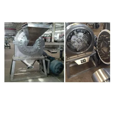 Automatic Groundnut Shell Spices Powder Impact Pin Mill Machine