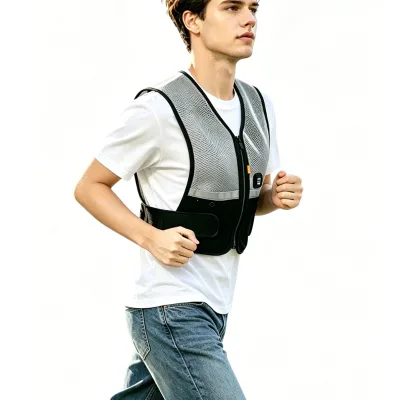 Cooling Vest Providing Effective and Immediate Cooling Suitable for Hot Industrial Environments Lightweight Design Long Duration