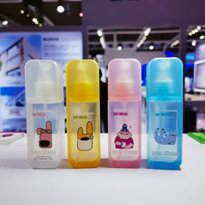 Eyeglass Frame Care Solution Eyeglass Cleaner Cleaning Liquid Lens Repair & Restoration Plastic Bottle Made in China