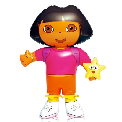 Custom PVC Inflatable dora Anime Cartoon Girl Doll Toy Movie Cartoon Character Toy