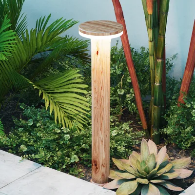 IP65 Waterproof Aluminum LED Lawn Light Outdoor Motion Sensor CRI 80 Plastic Landscape 2700K Warm White