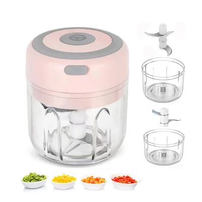 Quality Assurance Usb Charging Food Onion Choppers Slicer Fruit Kitchen Garlic Crusher Electric Vegetable Chopper