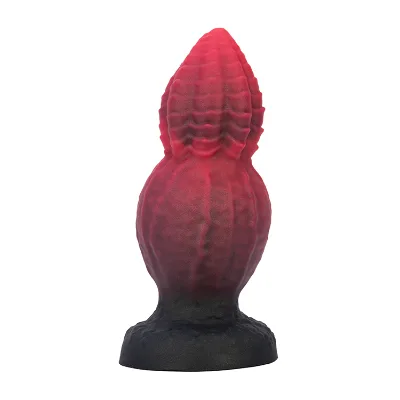 Factory Price Mixed Color Safe Material Gourd Hardness Silicone Dildo