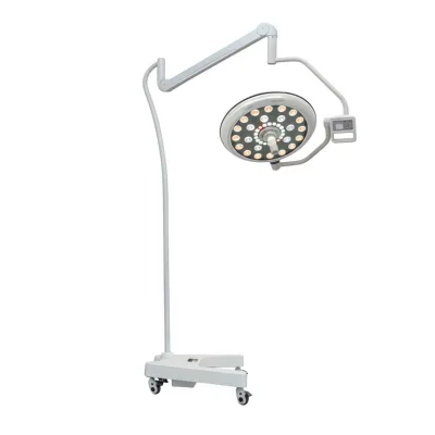 MIC Mobile Electric LED No Shadow Surgical Ceiling Lamp Standing Veterinary Surgical Lamp High CRI 96 160000 Lux 3500-7500K