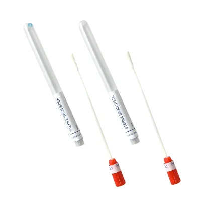 CE Approved Flocked Sterile Dna test Swab with Tube