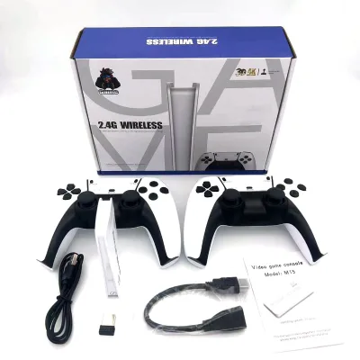 M15 Family PSP Mini Home TV Video Console U Treasure 2.4G HD 4K for Handheld Console Wireless Controller Game Stick