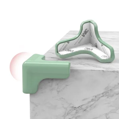 Silicone Corner Protector for Range Hood, 4.5cm 3 Sided Anti Collision Baby Safety Edge Guard