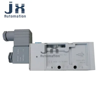 Original Taiwan MINDMAN Pneumatic Components 3/8'' 5 Ported 4 Way Solenoid Valve MVSC-300-4E1-DC24V